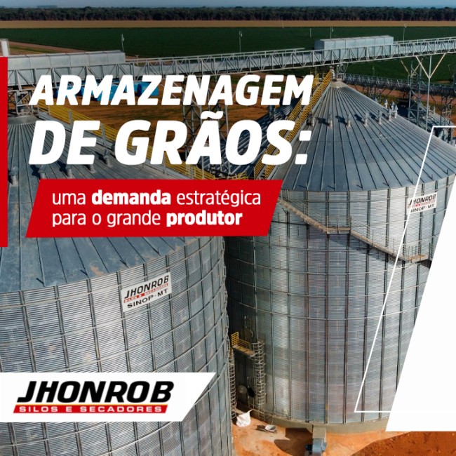 Armazenagem de grãos: uma demanda estratégica para o grande produtor