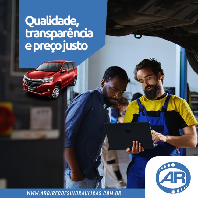 Qualidade, transparência e preço justo