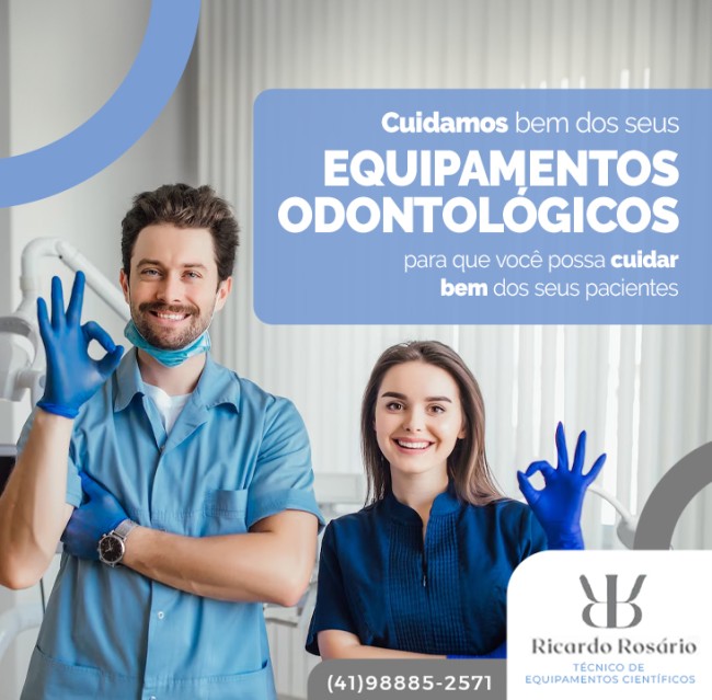Cuidamos bem dos seus equipamentos odontológicos para que você possa cuidar bem dos seus pacientes