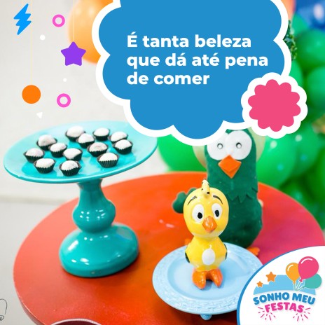 É tanta beleza que dá até pena de comer