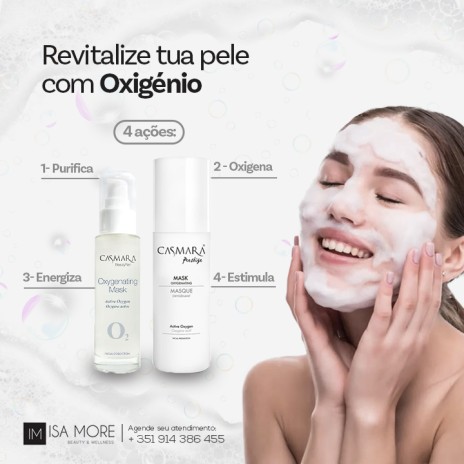 Revitalize tua pele com Oxigénio