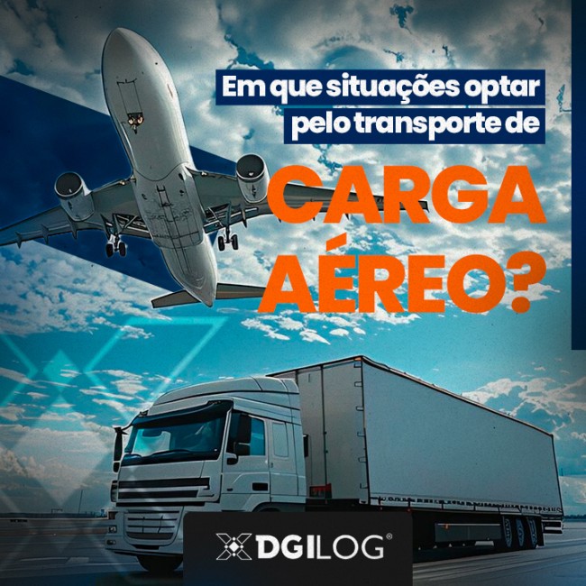 Em que situações optar pelo transporte de carga aéreo?