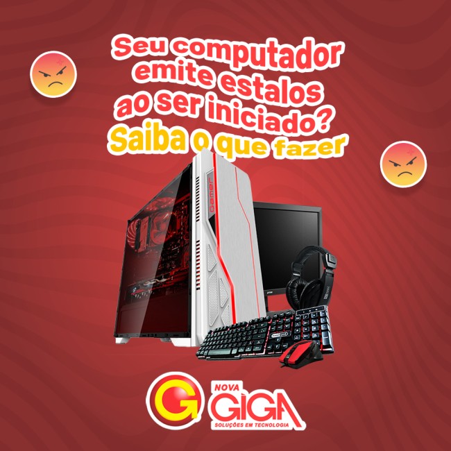 Seu computador emite estalos ao ser iniciado? Saiba o que fazer