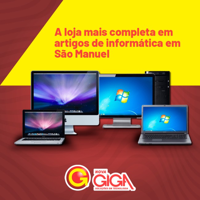 A loja mais completa em artigos de informática em São Manuel