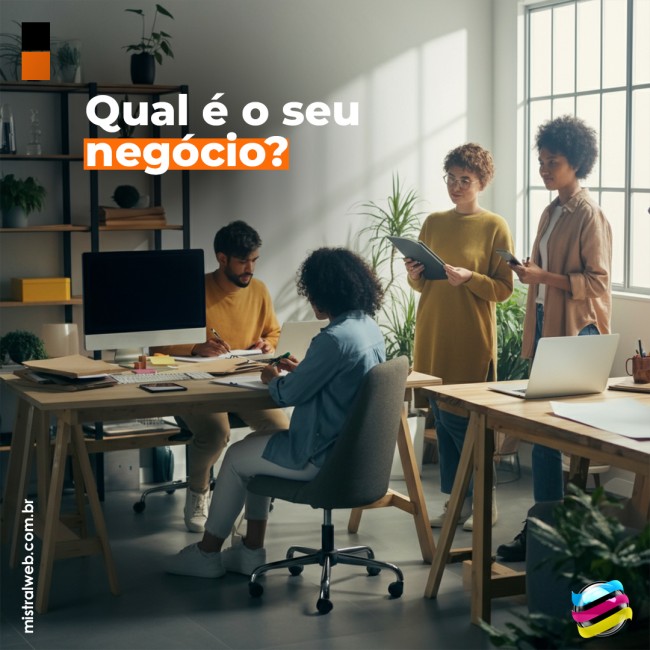 Qual é o seu negócio?