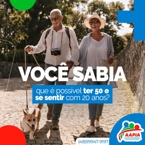 Você sabia que é possível ter 50 e se sentir com 20 anos?