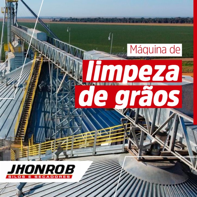 Máquina de limpeza de grãos