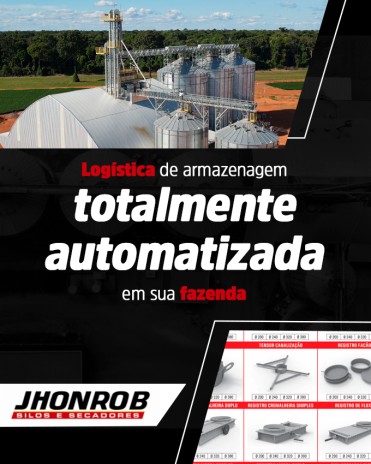 Logística de armazenagem totalmente automatizada em sua fazenda