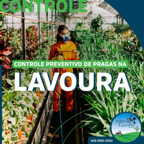 Controle preventivo de pragas na lavoura