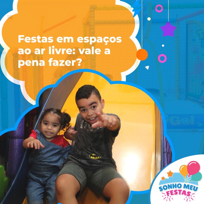 Festas em espaços ao ar livre: vale a pena fazer?