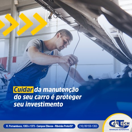 Cuidar da manutenção do seu carro é proteger seu investimento