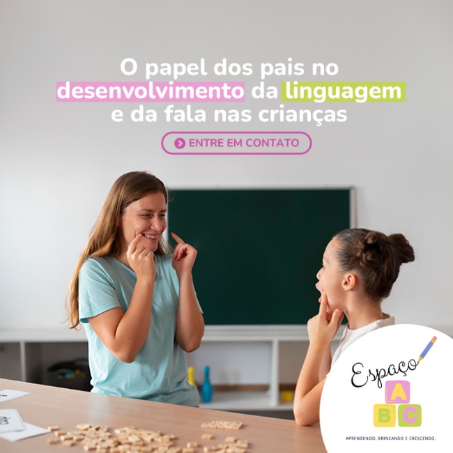 O papel dos pais no desenvolvimento da linguagem e da fala nas crianças