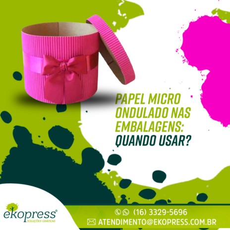 Papel micro ondulado nas embalagens: quando usar?