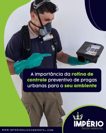 A importância da rotina de controle preventivo de pragas urbanas para o seu ambiente