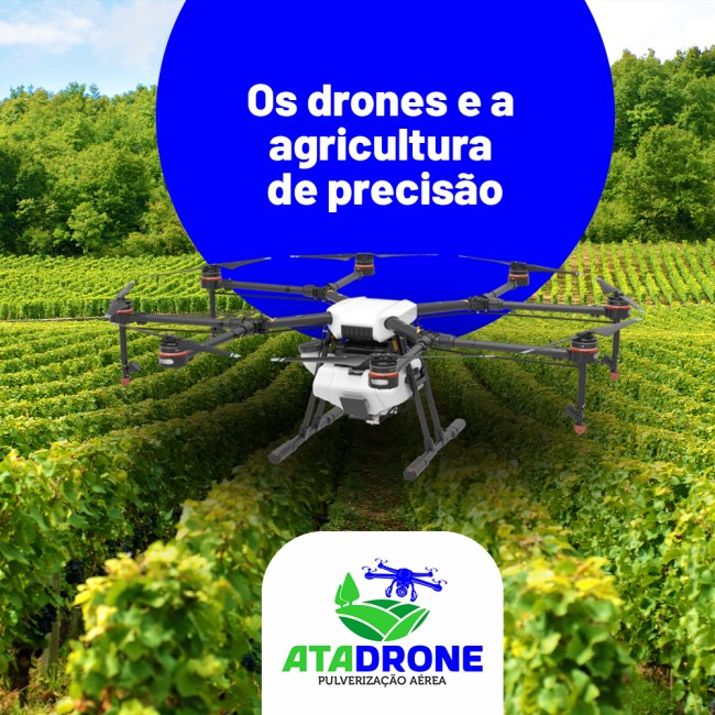 Os drones e a agricultura de precisão