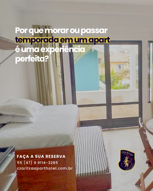 Por que morar ou passar temporada em um apart é uma experiência perfeita?