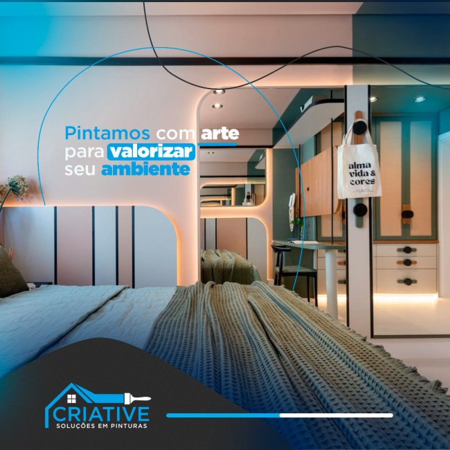 Pintamos com arte para valorizar seu ambiente