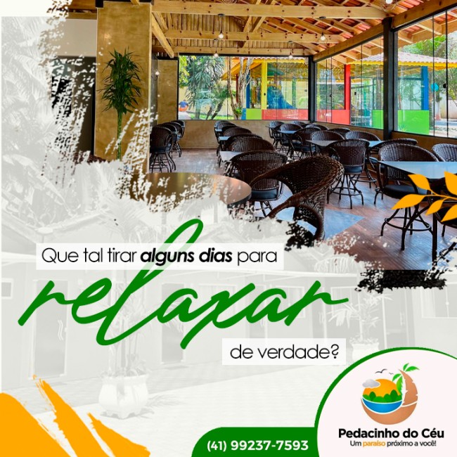 Que tal tirar alguns dias para relaxar de verdade?