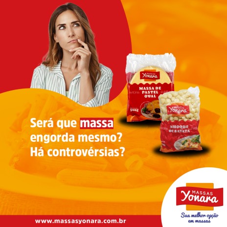 Será que massa engorda mesmo? Há controvérsias?
