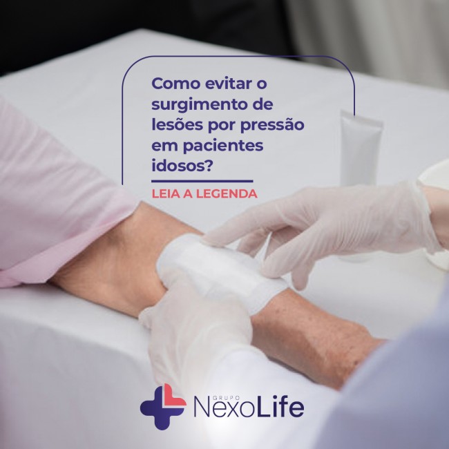 Como evitar o surgimento de lesões por pressão em pacientes idosos?