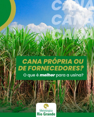 Cana própria ou de fornecedores? O que é melhor para a usina?