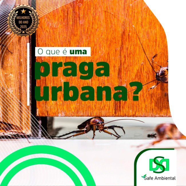 O que é uma praga urbana?