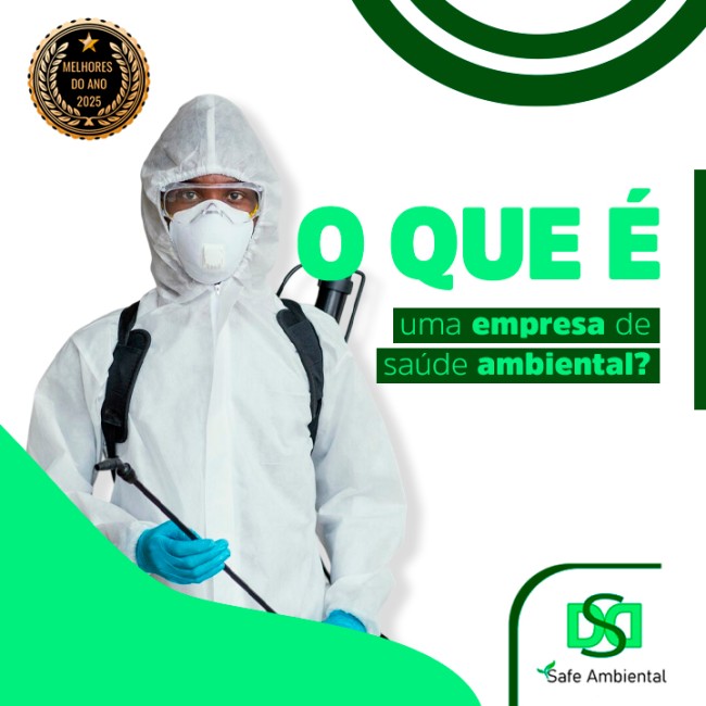 O que é uma empresa de saúde ambiental?