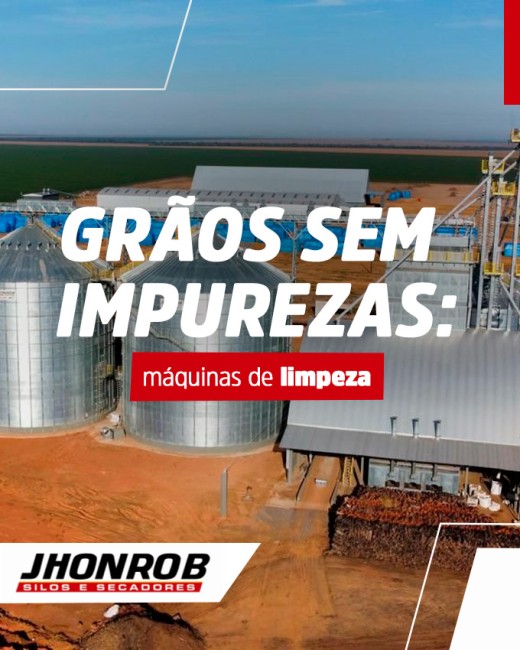 Grãos sem impurezas – máquinas de limpeza