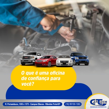 O que é uma oficina de confiança para você?