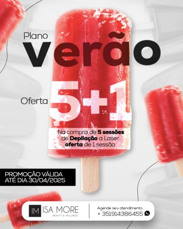 Plano Verão sem Pêlos! 5+1