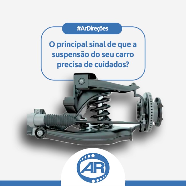 O principal sinal de que a suspensão do seu carro precisa de cuidados?