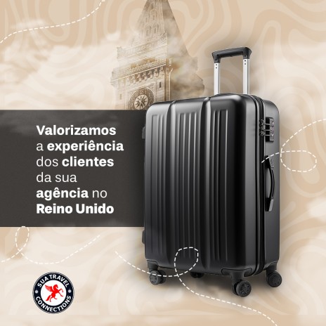 Valorizamos a experiência dos clientes da sua agência no Reino Unido