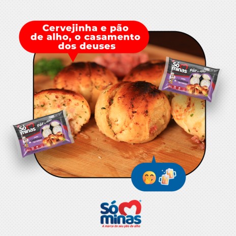 Cervejinha e pão de alho, o casamento dos deuses