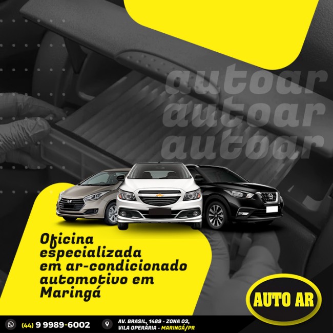 Oficina especializada em ar-condicionado automotivo em Maringá
