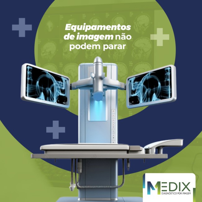 Equipamentos de imagem não podem parar