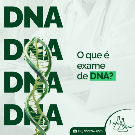 O que é exame de DNA?