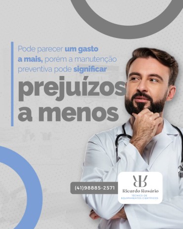 Pode parecer um gasto a mais, porém a manutenção preventiva pode significar prejuízos a menos