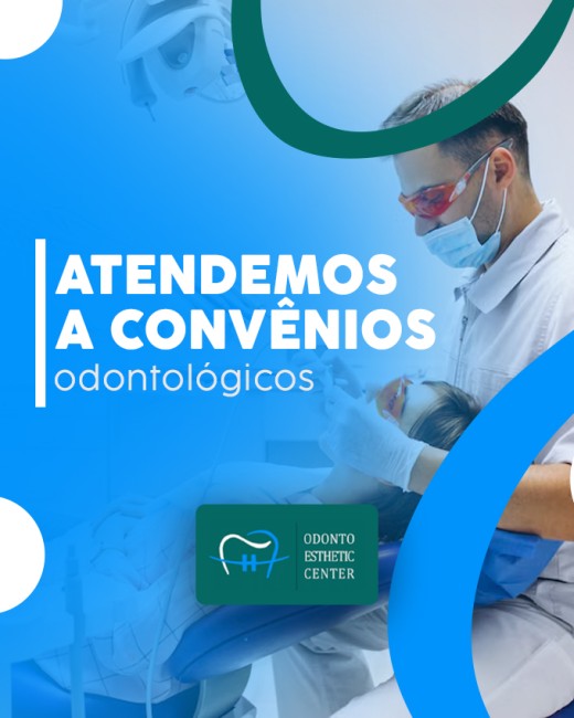 Atendemos a convênios odontológico