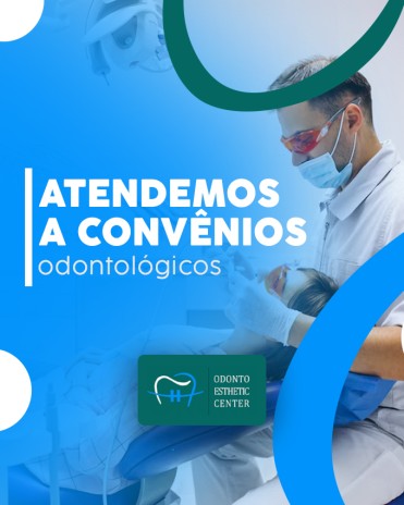 Atendemos a convênios odontológico