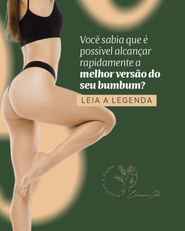 Você sabia que é possível alcançar rapidamente a melhor versão do seu bumbum