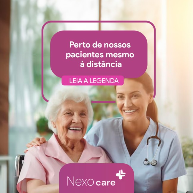 Perto de nossos pacientes mesmo à distância