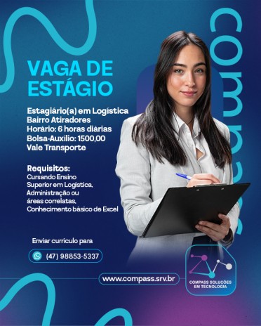 Vaga Estagiário(a) em Logística