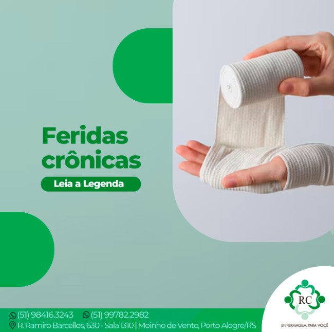 Feridas crônicas: sério problema de saúde pública