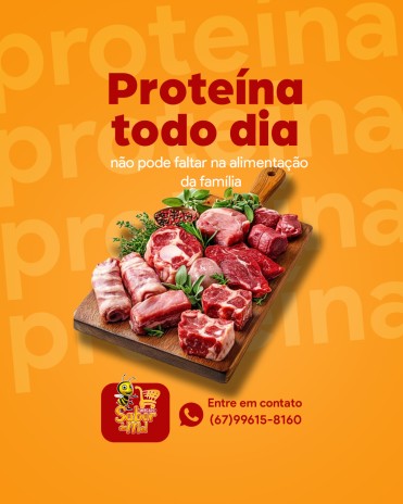 Proteína todo dia não pode faltar na alimentação da família