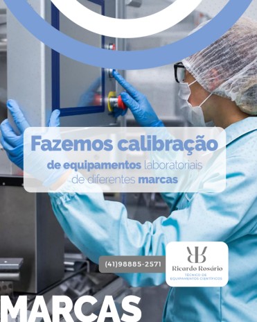 Fazemos calibração de equipamentos laboratoriais de diferentes marcas