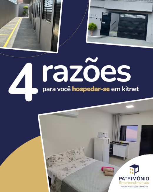4 razões para você hospedar-se em kitnet
