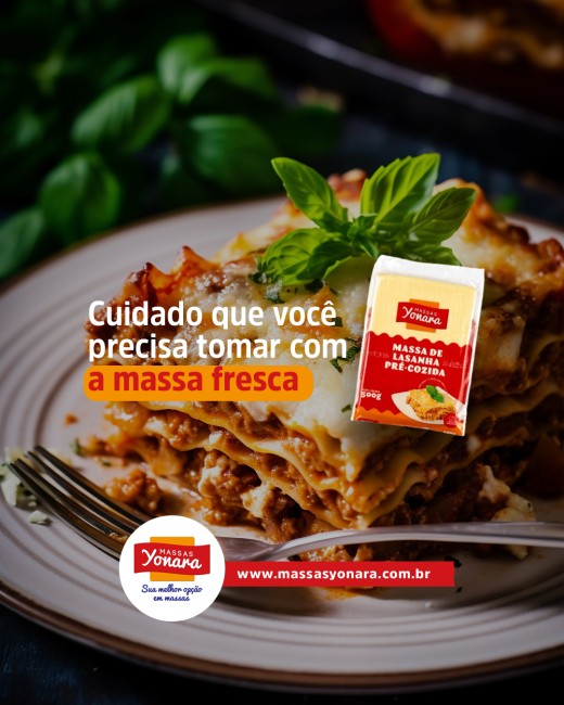 Cuidado que você precisa tomar com a massa fresca