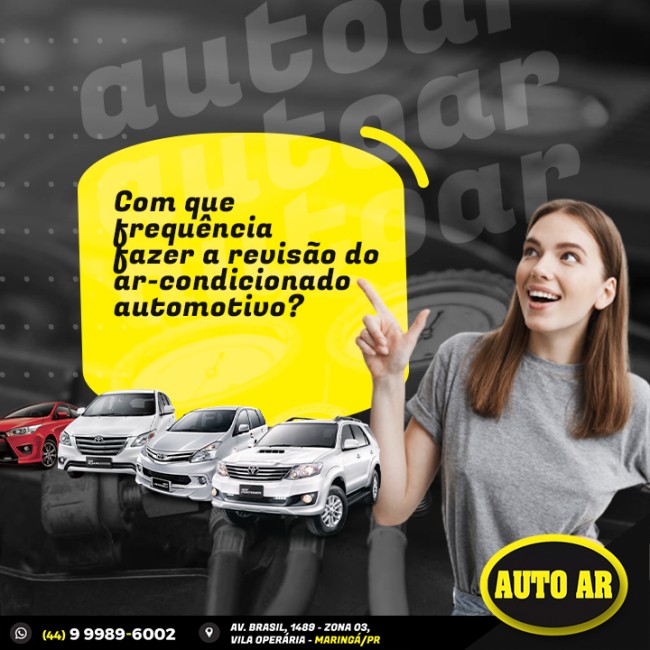 Com que frequência fazer a revisão do ar-condicionado automotivo?