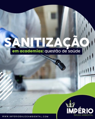 Sanitização em academias: questão de saúde