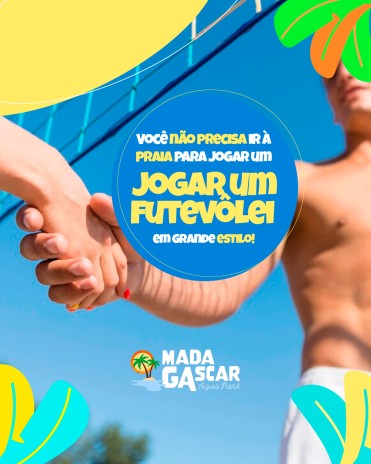 Você não precisa ir à praia para jogar um futevôlei em grande estilo